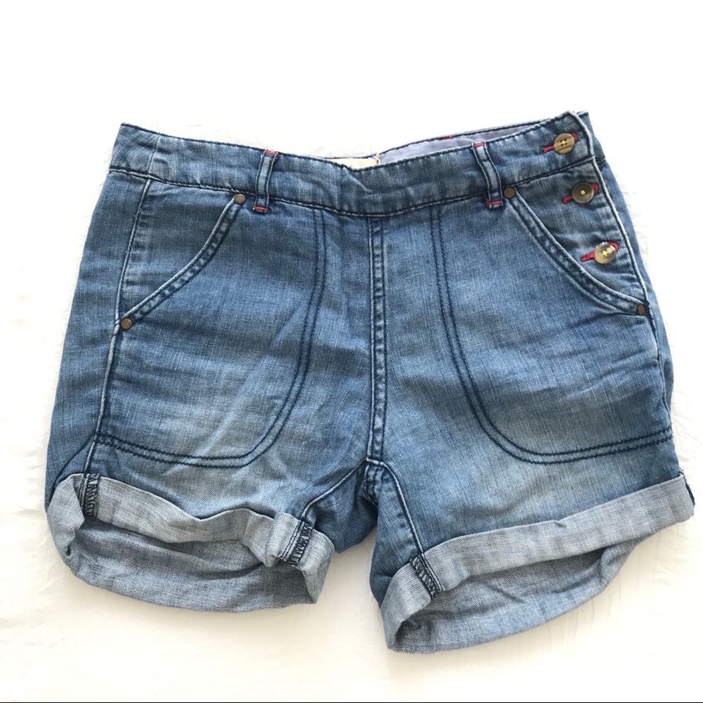 Anthropologie Holding Horses size 25 denim shorts